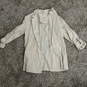New Tan blazer size medium